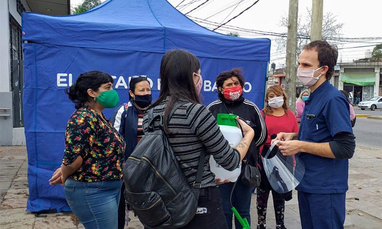 El programa “El barrio cuida al barrio” intensifica su trabajo en Tigre 