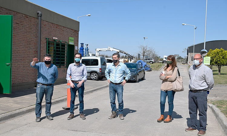 San Fernando y el Ministro de Infraestructura Provincial visitaron la Estación de Bombeo Nº 9 y proyectaron nuevas obras