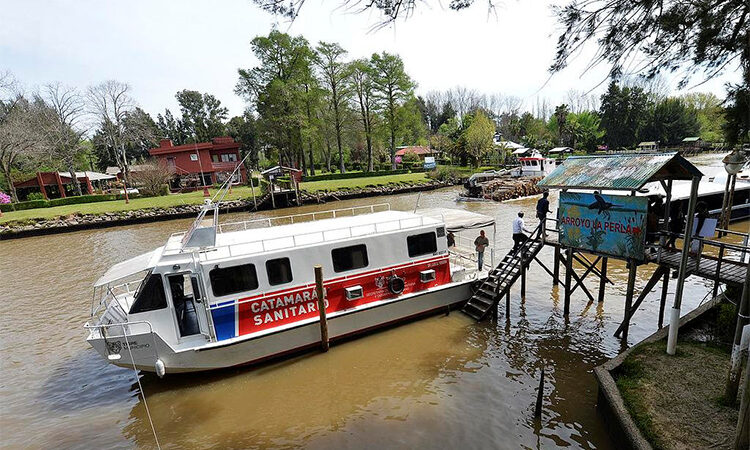 En Febrero, el Catamarán Sanitario municipal brindará atención médica en más puntos del Delta de Tigre