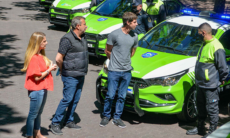 Juan Andreotti presentó 8 nuevas patrullas municipales de Protección Ciudadana