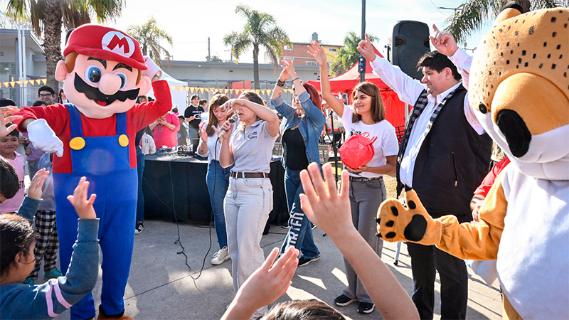 Más de 5.000 niños y niñas disfrutaron del programa Diversión en las Plazas del Municipio de Tigre