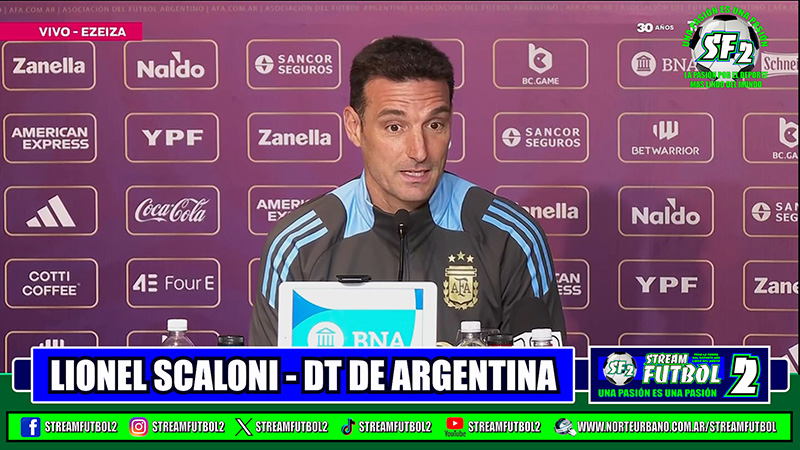 Lionel Scaloni: “Lo importante siempre es competir más que ganar”